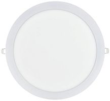 Светильник ДВО 1609 белый круг LED 24Вт 4000 IP20 | код. LDVO0-1609-1-24-4000-K01 | IEK