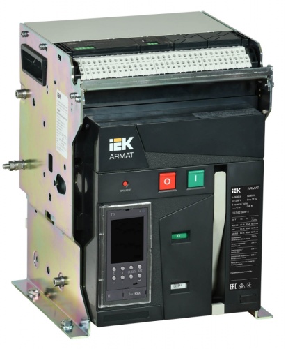 ARMAT Возд. авт. выкл. стац. 3P B 85кА 1600А TD с акс. IEK | код AR-ACB-3FB-085-1600A-TDCF | IEK