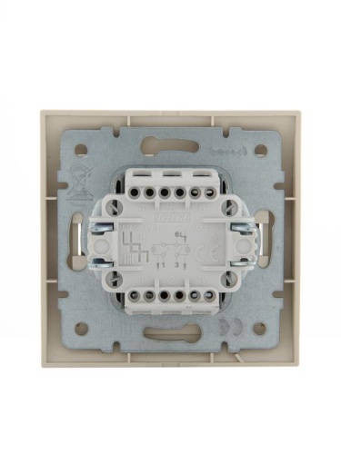 DERIY Выключатель х2 с подсветкой ПБТ крем | код 702-0303-112 | Lezard фото 3 DERIY Выключатель х2 с подсветкой ПБТ крем | код 702-0303-112 | Lezard фото 3