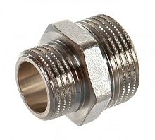 Ниппель НН переходной никелированный 3/4 х 1/2 (SFT-0004-003412) | код RG008Q0OCNRMLV | STOUT