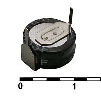 Ионистор RUICHI 5R5D10F33H, 0.33 Ф, 5.5 В, -20…+70 °С, горизонтальный | код 79993 | Ruichi