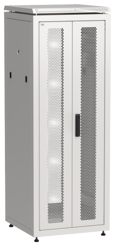 ITK LINEA N 33U 600х600мм распаш. перф. дв. задн. перф. сер. | код LN35-33U66-2PP | ITK by IEK