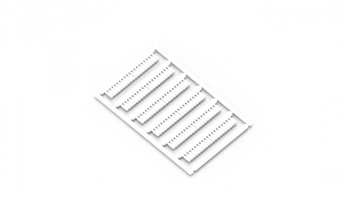 Маркировка клеммных модулей MC5 для клемм 5mm, 84 элемента, PC, белая | код MC5 | Connectwell