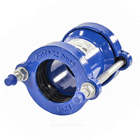 Муфта соединительная Ду 150 (Дн 159-182) Ру10/16 ДРК Чугун | код 013-2455 | Benarmo