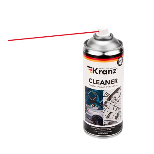 Очиститель универсальный CLEANER, 520мл (400мл), аэрозоль KRANZ | код KR-181-002 | KRANZ