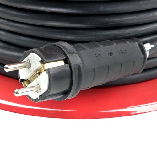 Удлинитель на катушке "Гефест 2,0" 4 гнезда 40м с заземлением и предохранителем КГ 3*2,5 16А/3,5кВт PROxima | код UKG02-16-R325-4-40 | EKF фото 5