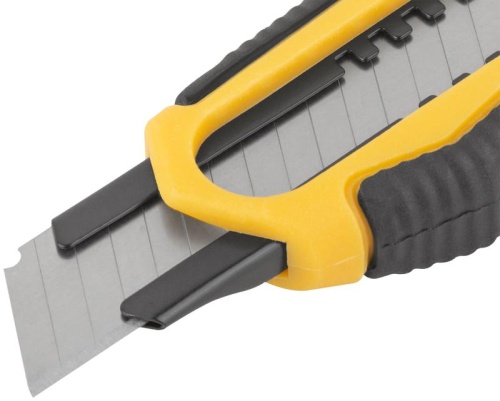 Нож технический 18 мм усиленный прорезиненный | код 10248 | FIT фото 6