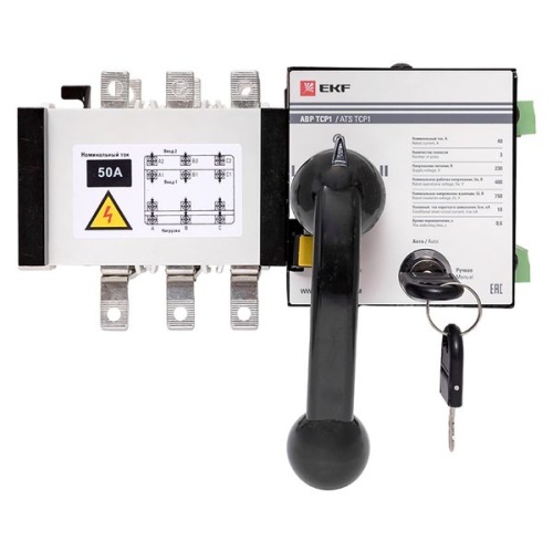 Устройство АВР ТСР1 50А 3Р 230В PROxima | код ats-tsr1-50A-3p-pro | EKF фото 4