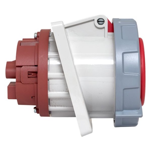 Розетка стационарная внутренняя угловая 4342 3Р+РЕ 63А 380В IP67 PROxima | код ps-4342-63-380 | EKF фото 4 Розетка стационарная внутренняя угловая 4342 3Р+РЕ 63А 380В IP67 PROxima | код ps-4342-63-380 | EKF фото 4