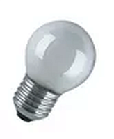 Лампа накаливания декоративная ДШ 40вт P45 230в E27 матовая (шар) Osram | код. 4008321411716 | LEDVANCE