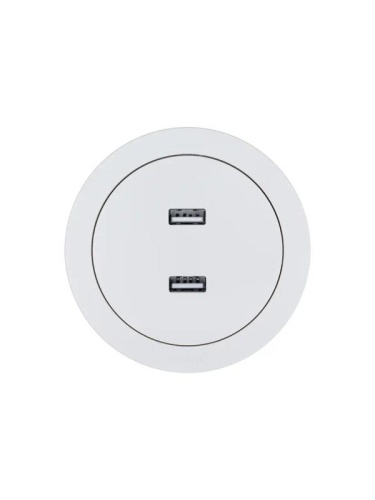 Розетка 2-м СП OSEN USB разъем бел. LEZARD 743-0288-192 фото 4 Розетка 2-м СП OSEN USB разъем бел. LEZARD 743-0288-192 фото 4