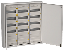 TITAN 5 Корпус мет. ЩРн-180 (3х60) 835х830х140 IP31 сер IEK | код TI5-50-N-3X060-31-7035 | IEK