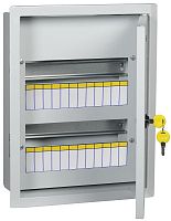 Корпус металлический ЩРв-24з-3 36 УХЛ3 IP31 TREND | код MKM14-V-24-30-T | IEK