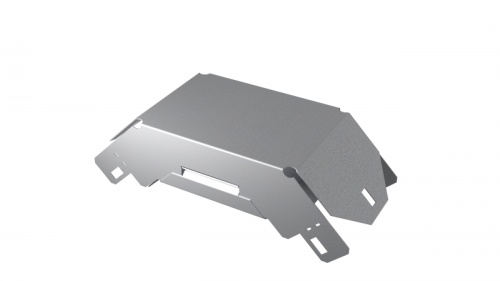 Поворот на 90 град. вертикальный внутренний 80х400 TDM | код SQ2902-1019 | TDM