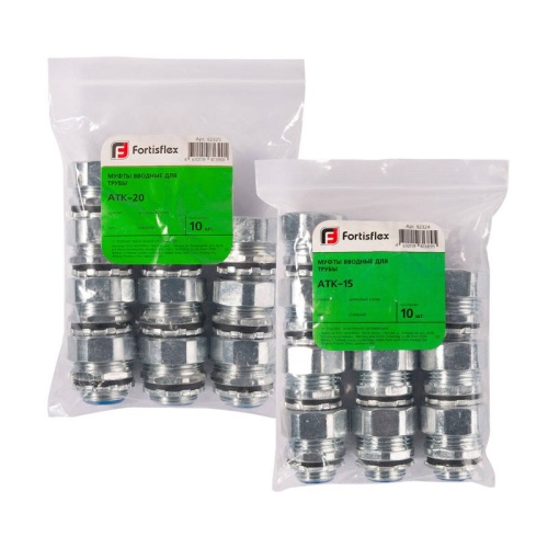 Муфта вводная для трубы АТК-15 Fortisflex 92324 фото 4