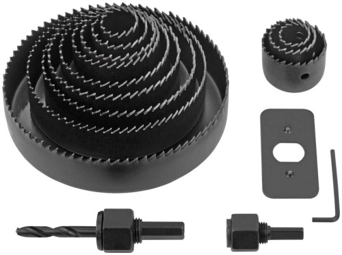 Пилы круговые 19-127 мм, набор 12 шт, в кейсе | код 36763 | FIT фото 5 Пилы круговые 19-127 мм, набор 12 шт, в кейсе | код 36763 | FIT фото 5