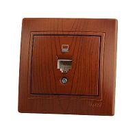 MIRA Розетка компьютерная сосна | код 701-0801-139 | Lezard