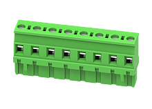 MC-RE7.62V02C-0001 Разъём гнездовой MC,шаг 7.62мм, 2 конт., зел., шт | код MC-RE7.62V02C-0001 | SUPU