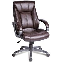 Кресло офисное BRABIX Maestro EX-506, экокожа, коричневое | код 530878 | BRABIX