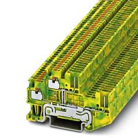 Двухъярусная заземляющая клемма PTTB 1,5/S/2P-PE | код 3212455 | PHOENIX CONTACT