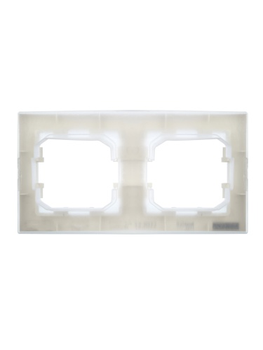 BRITE Рамка 2-местная IP44 РУ-2-БрЖ-44 жемчуг | код BR-M22-44-K36 | IEK фото 5