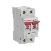 Выключатель автоматический дифференциального тока двухполюсный MDR63N, 25A, 100мА, тип A, C, 6кА, электронный, серии YON MAX | код MDR63N-1N3C25-A | DKC