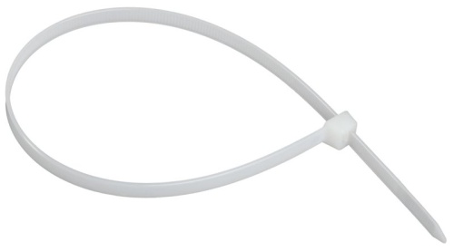 Хомут P6.6 стандартный белый 7.6х365мм 100шт/упак IEK | код UHH30-D076-365-100-K01 | IEK Хомут P6.6 стандартный белый 7.6х365мм 100шт/упак IEK | код UHH30-D076-365-100-K01 | IEK