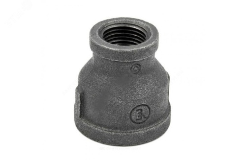 Муфта чугунная переходная Ду50х20 (2'х3/4') ВВ | код 127-3604 | Fittex PLUS