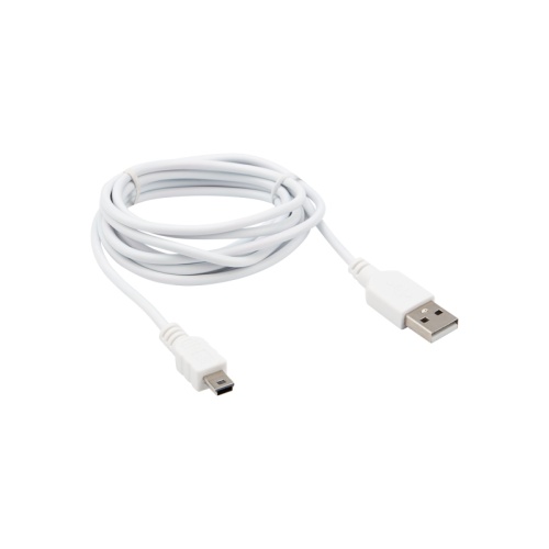Кабель USB-mini USB/PVC/white/1,8m/REXANT | код 18-1134 | REXANT