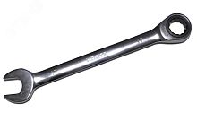 Ключ комбинированный трещоточный 11х11 хромированный | код 132558 | Hortz