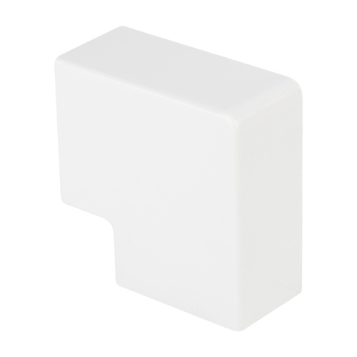 Поворот 90 гр, (40х25) (4 шт) белый-Plast | код abw-40-25x4 | EKF