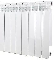 Радиатор алюминиевый секционный 500/96/10 боковое подключение | код Р0000012753 | Oasis