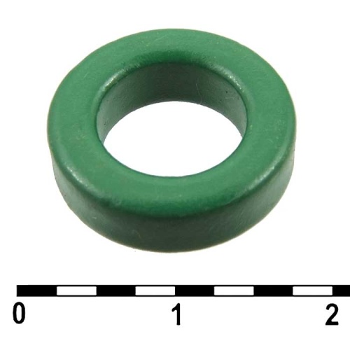 Ферритовый сердечник кольцевой RUICHI R16/10х4.5 мм, PC40, окрашенный | код 93351 | Ruichi