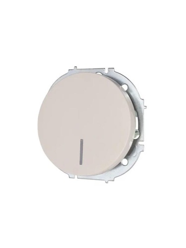 Выключатель 1-кл. СП OSEN 10А IP20 с подсветкой механизм сл. кость LEZARD 743-9088-111