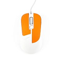 Мышь Gembird MOP-410-O, USB, оранжевый, 3 кнопки+колесо кнопка, soft touch, 1600 DPI, кабель 1.5м | код MOP-410-O | Gembird