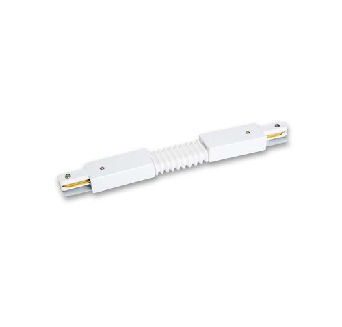 Коннектор гибкий белый F-обр. PTR CF-WH y | код 5014749 | JazzWay