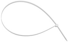 Хомут 12.4х1000мм P6.6 стандартный бел. (уп.100шт) IEK UHH30-D124-1000-100-K01