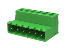 MC-PB5.08H02C-0001 Разъём штекерный MC,шаг 5.08мм,2 конт.зел., шт | код MC-PB5.08H02C-0001 | SUPU