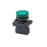 Лампа сигнальная зеленая, 220V AС/DC, IP65, пластик MTB5-AV733 | код 137299 | MEYERTEC