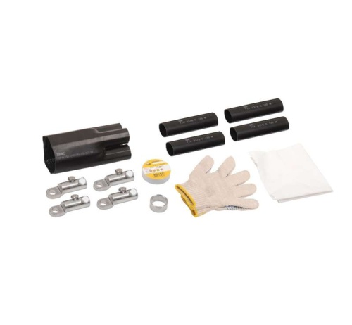 Комплект муфты концевой ПКВтп внутренней установки 2х16/25 с болтовыми наконечниками ПВХ/СПЭ изоляция 1кВ IEK UZM-XLK1-VN2-1625S Комплект муфты концевой ПКВтп внутренней установки 2х16/25 с болтовыми наконечниками ПВХ/СПЭ изоляция 1кВ IEK UZM-XLK1-VN2-1625S