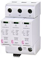 Ограничитель перенапряжения ETITEC M T12 300/7 (3+0, 3p, TNC) RC | код 002440505 | ETI