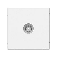 Розетка телевизионная оконечная TV ArtGallery 1дБ механизм бел. | код GAL000191 | Systeme Electric