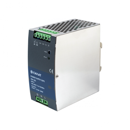 924100 Блок питания на DIN-рейку, 240W, 10A, 24V / 90-264VAC, шт | код 924100 | SILAT