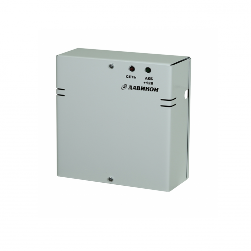 Источник вторичного электропитания резервированный 12В 5А | код ИВЭПР-1250ПБ | Давикон