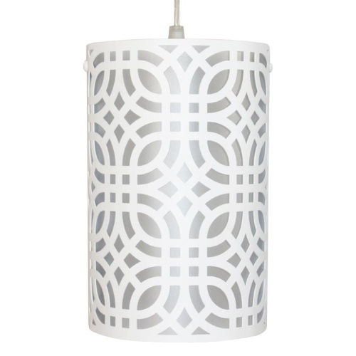 Светильник Амина 211 бел.муар НСБ 01-60-187 Е27 подвесной | код 1005405254 | Элетех
