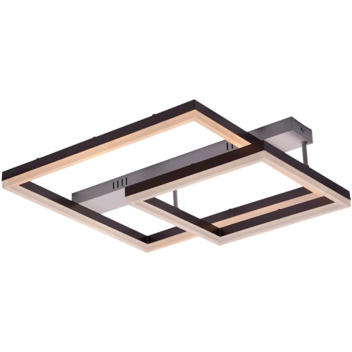 Люстра потолочная светодиодная диммируемая, ECLIPSE, с ДУ, 3 режима, 585х500х130мм, 88Вт, 2700К+6400К/4200К/6400К+2700К, 31м, белый/коричневый, 52088 1, Ritter | код 52088 1 | RITTER фото 3 Люстра потолочная светодиодная диммируемая, ECLIPSE, с ДУ, 3 режима, 585х500х130мм, 88Вт, 2700К+6400К/4200К/6400К+2700К, 31м, белый/коричневый, 52088 1, Ritter | код 52088 1 | RITTER фото 3