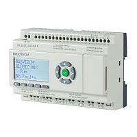 Программируемый логический контроллер PR-26DC-DAI-RA-N, 12_24VDC, 16DI(12AI), 2AO, 8RO, RTC, SD, RS485, Ethernet, ЖКИ | код PR-26DC-DAI-RA-N | Rievtech