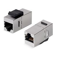 Проходной адаптер формата Keystone, RJ45-RJ45 (8p8c), категория 5е, экранированный | код 505226 | WRLine