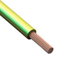 Провод силовой ПуГВ 1х35 желто-зеленый ТРТС | код БП-00012583 | ЭлПром