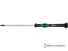 Отвертка крестовая 2050 PH Micro для прецизионных работ, PH 00 x 60 мм | код WE-118020 | Wera